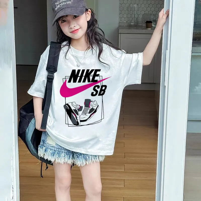 【90-160cm】コンフォート感抜群 快適 カジュアル 着やすい 女の子 半袖 Ｔシャツ