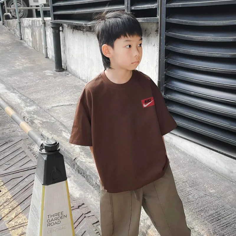 【90-160cm】デザイン満点 大注目 カジュアル ユニーク 男の子 半袖 Ｔシャツ