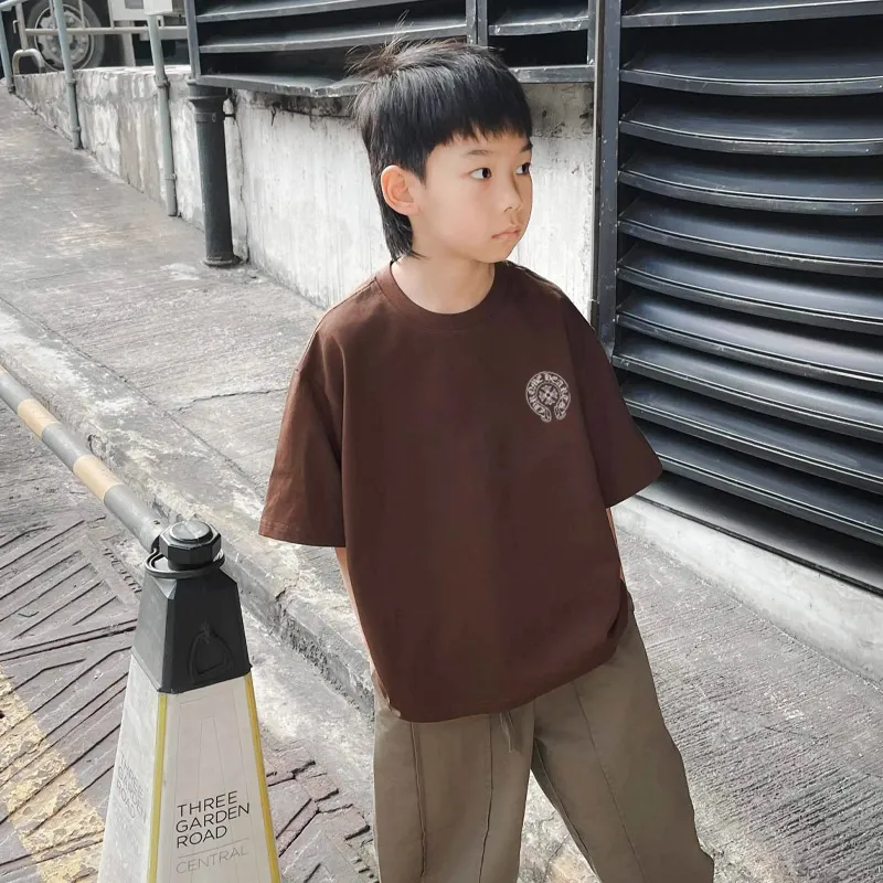 【90-160cm】存在感抜群 爆売れ中 カジュアル ユニーク 快適 男の子 半袖 Ｔシャツ