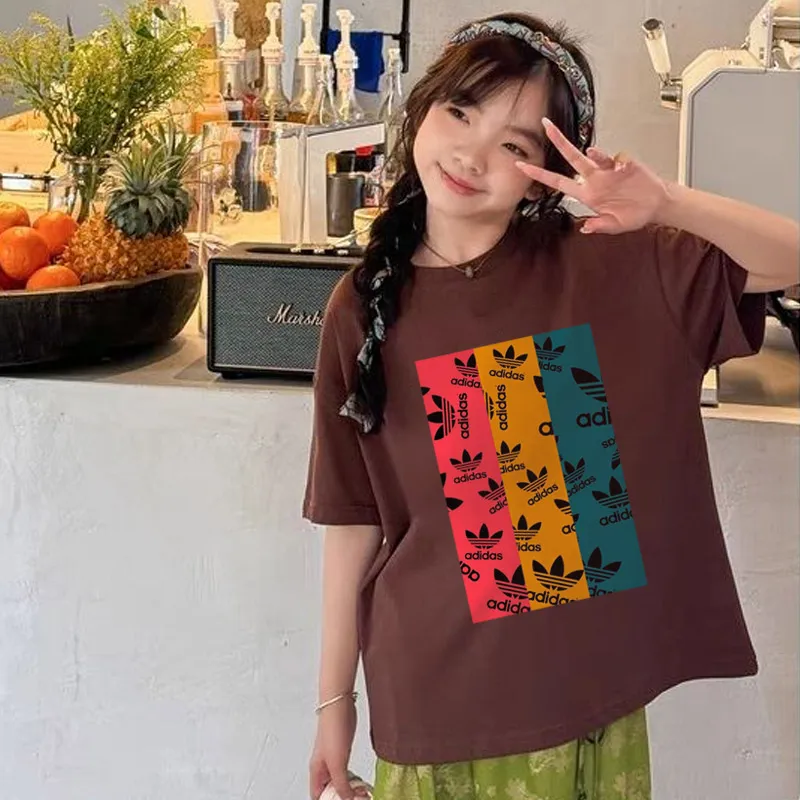【90-160cm】人気爆発中 売れ筋 おしゃれ ユニーク 合わせやすい 女の子 半袖 Ｔシャツ