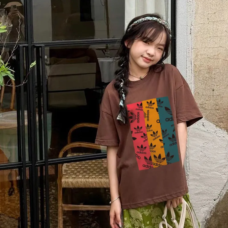 【90-160cm】人気爆発中 売れ筋 おしゃれ ユニーク 合わせやすい 女の子 半袖 Ｔシャツ