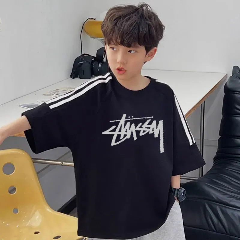 【100-160cm】リラックス感ある  売れ筋 カジュアル 合わせやすい 男の子 半袖 Ｔシャツ