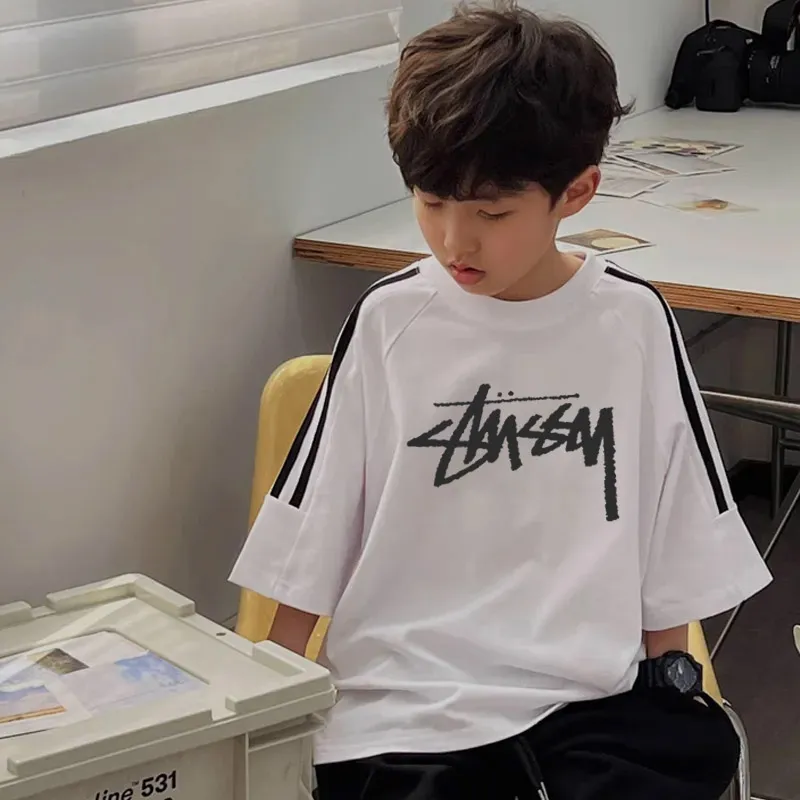 【100-160cm】リラックス感ある  売れ筋 カジュアル 合わせやすい 男の子 半袖 Ｔシャツ