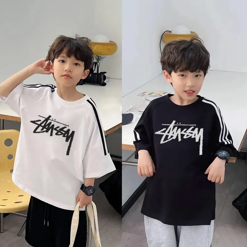 【100-160cm】リラックス感ある  売れ筋 カジュアル 合わせやすい 男の子 半袖 Ｔシャツ