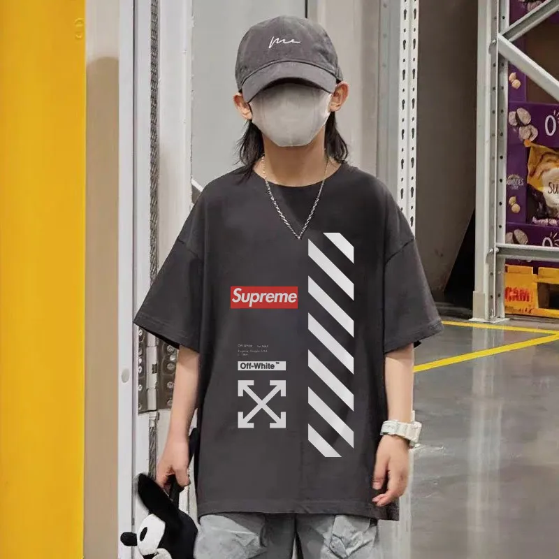 【90-160cm】絶対欲しい 爆売れ中 カッコイイ 合わせやすい 男の子 半袖 Ｔシャツ