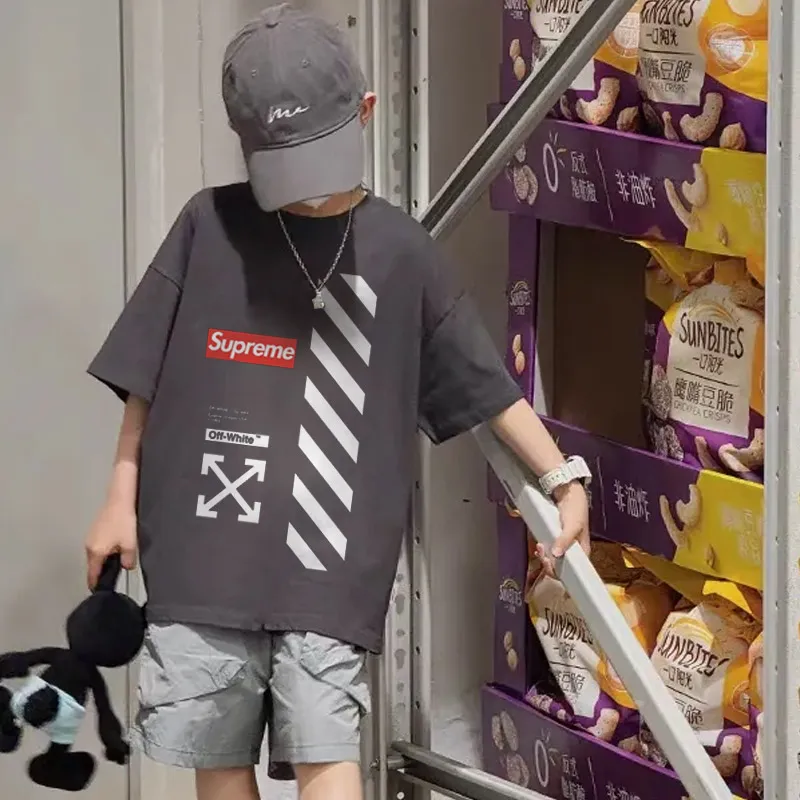 【90-160cm】絶対欲しい 爆売れ中 カッコイイ 合わせやすい 男の子 半袖 Ｔシャツ