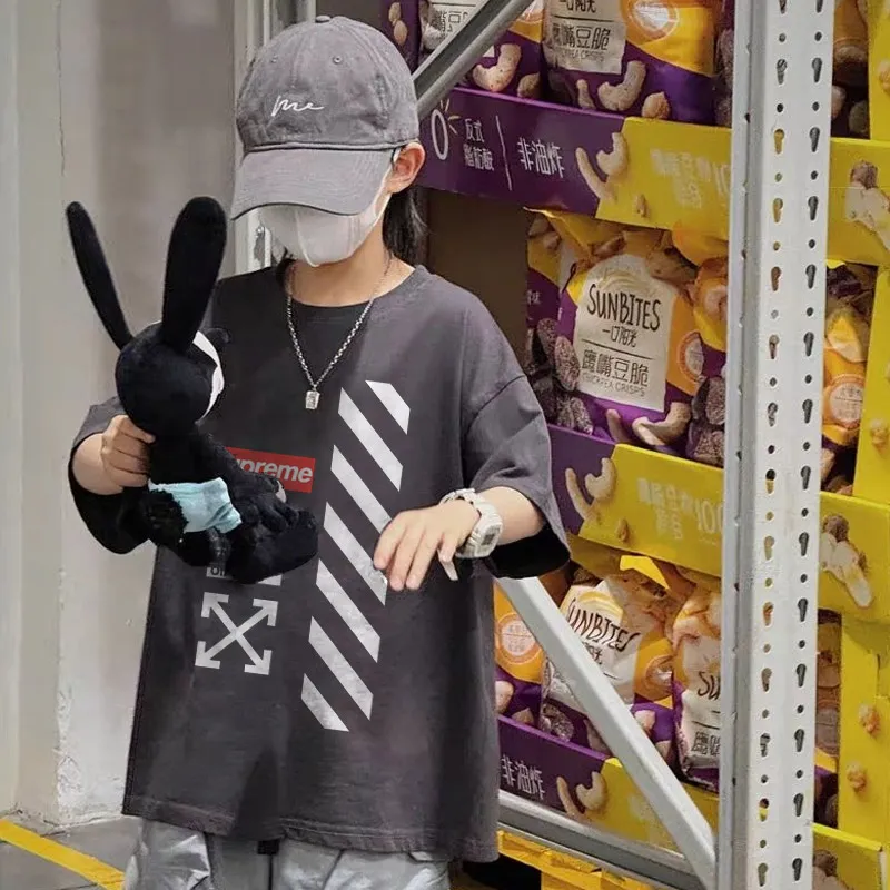 【90-160cm】絶対欲しい 爆売れ中 カッコイイ 合わせやすい 男の子 半袖 Ｔシャツ