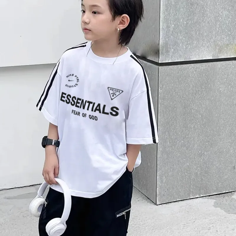 【100-150cm】リラックス感ある 大注目 クール 合わせやすい 男の子 半袖 Ｔシャツ