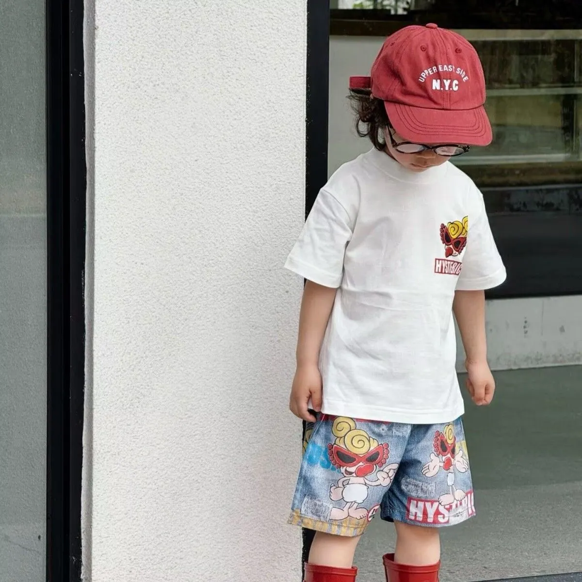 【90-160cm】着回し力抜群 大注目 カジュアル プリント カッコイイ 男の子 半袖 Ｔシャツ