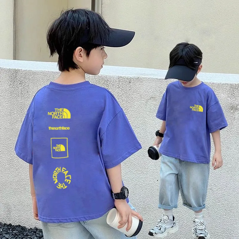【90-160cm】着回し力抜群 大注目 カジュアル アルファベット 着やすい 男の子 半袖 Ｔシャツ