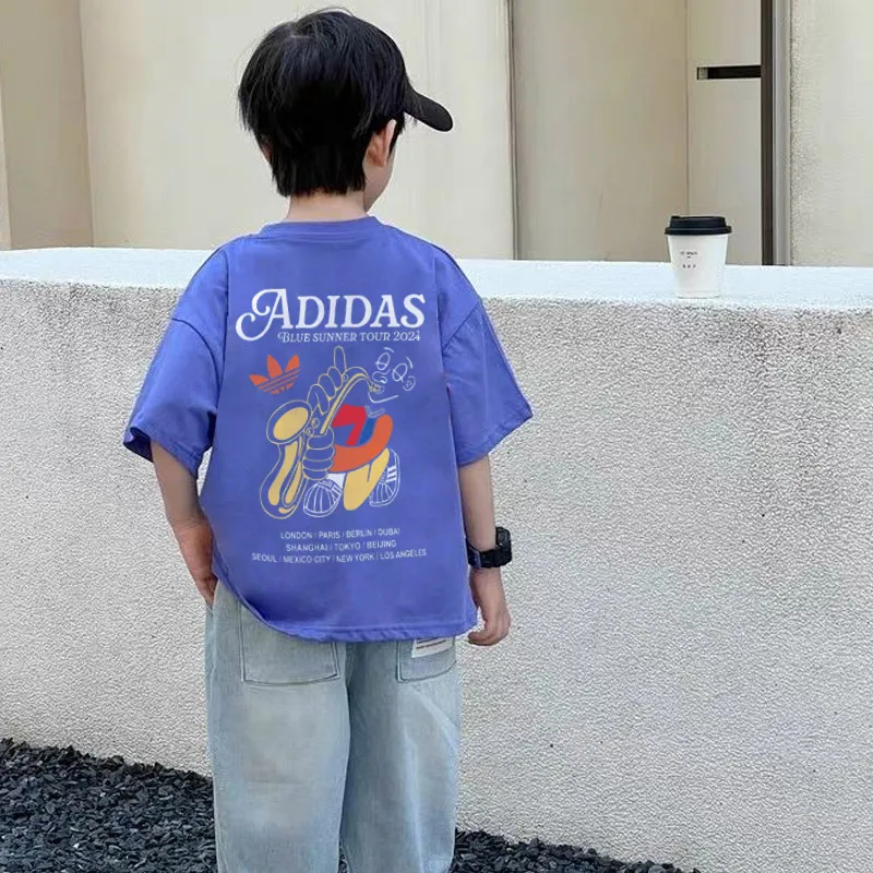 【90-160cm】コンフォート感抜群 カジュアル トレンド 着やすい 男の子 半袖 Ｔシャツ