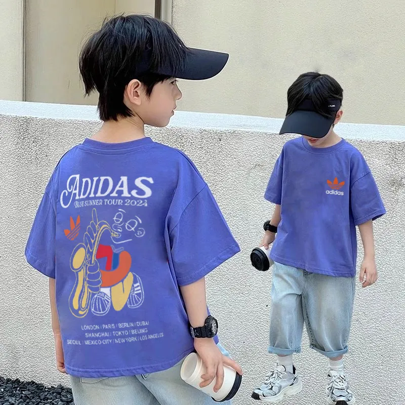 【90-160cm】コンフォート感抜群 カジュアル トレンド 着やすい 男の子 半袖 Ｔシャツ