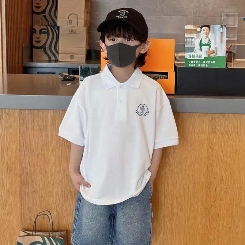 【90-170cm】着回し力抜群 人気 ポロネック トレンド カジュアル 男の子 半袖 Ｔシャツ
