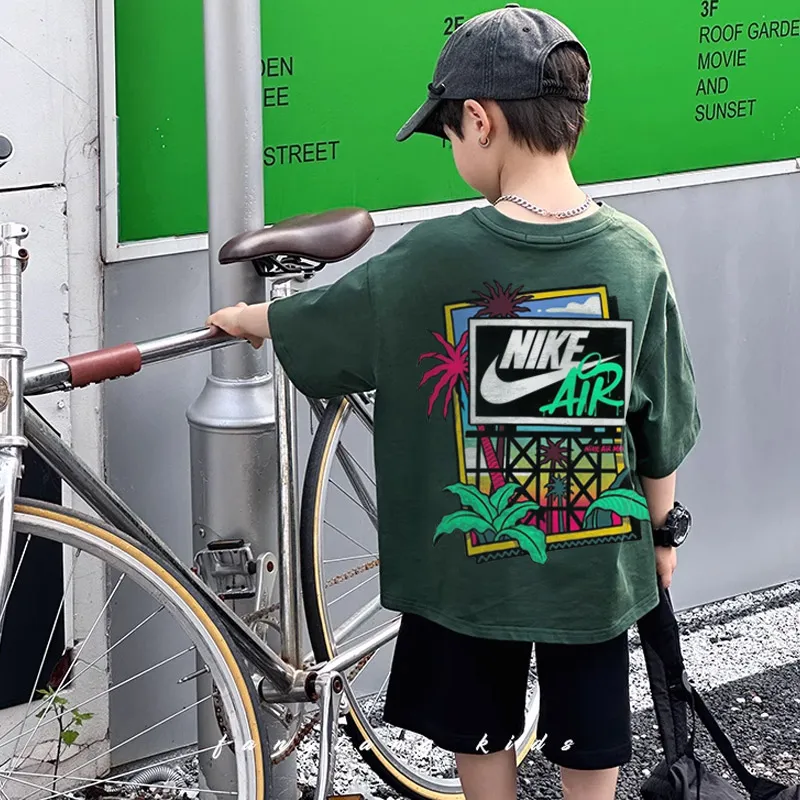 【90-160cm】大人気 着回し力抜群 合わせやすい カジュアル 半袖 Ｔシャツ