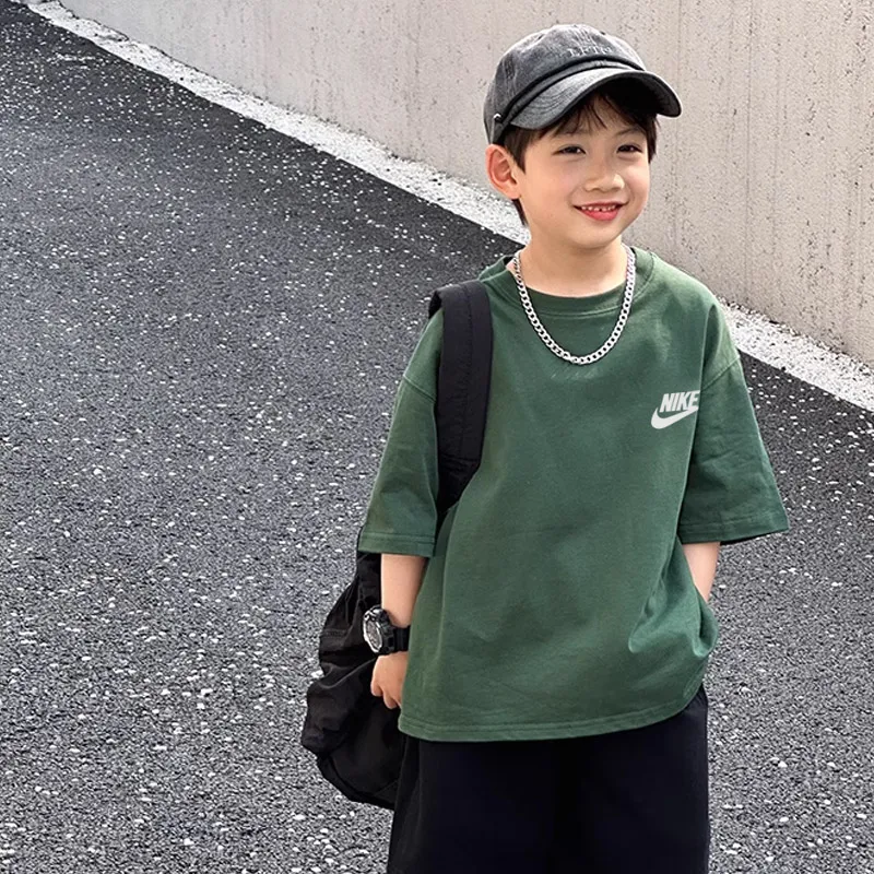 【90-160cm】大人気 着回し力抜群 合わせやすい カジュアル 半袖 Ｔシャツ
