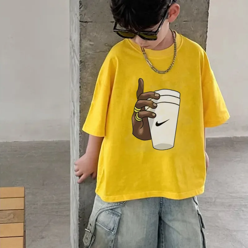 【90-160cm】話題沸騰中 大人気 カジュアル 合わせやすい 男の子 半袖 Ｔシャツ