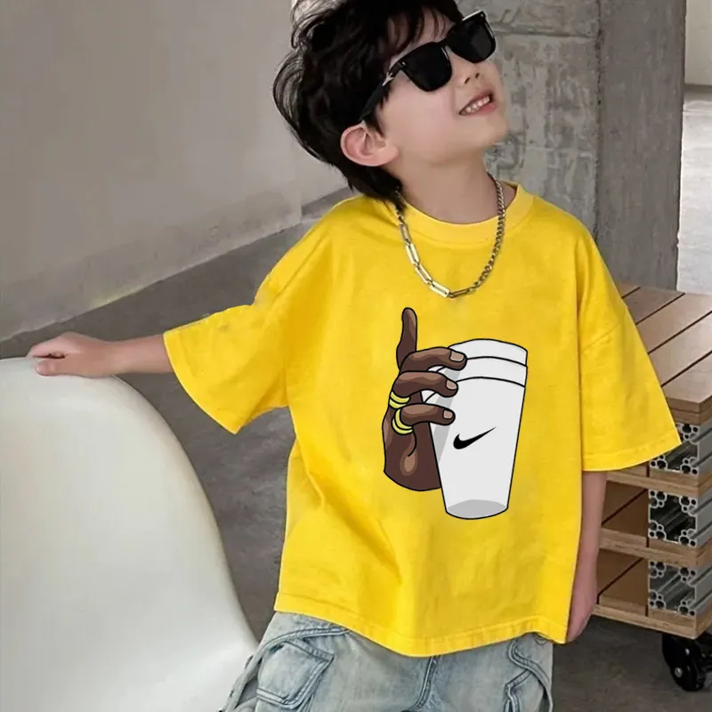 【90-160cm】話題沸騰中 大人気 カジュアル 合わせやすい 男の子 半袖 Ｔシャツ