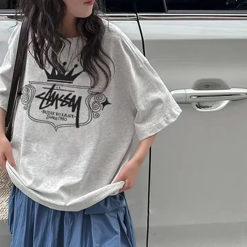 【90-160cm】コンフォート感抜群  おしゃれ ゆったり 女の子 半袖 Ｔシャツ