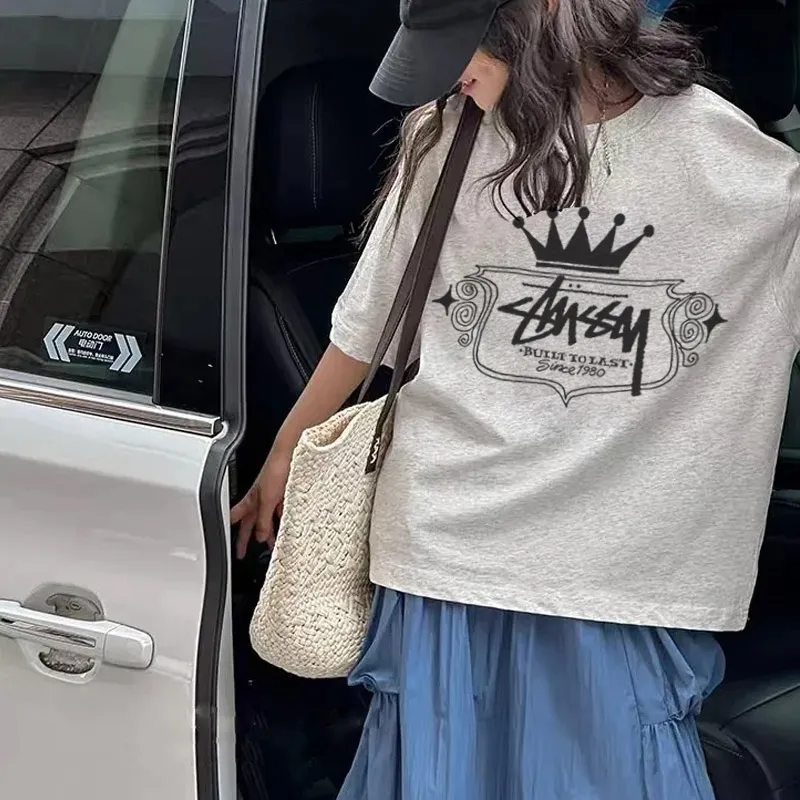 【90-160cm】コンフォート感抜群  おしゃれ ゆったり 女の子 半袖 Ｔシャツ