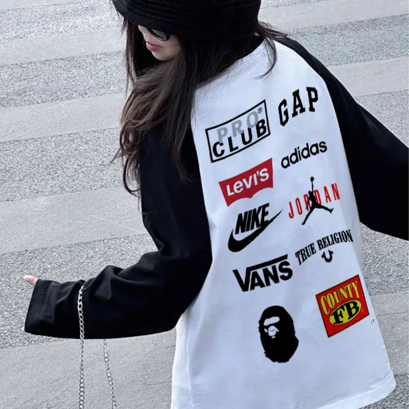 【110-170cm】毎日着たくなる 売れ筋 合わせやすい トレンド 女の子 長袖 Ｔシャツ