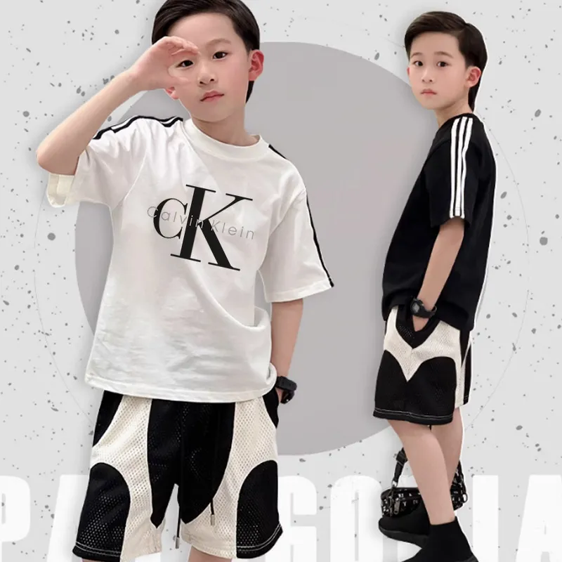 【80-160cm】着回し力抜群 大活躍 カジュアル シンプル 着やすい 男の子 半袖 Ｔシャツ