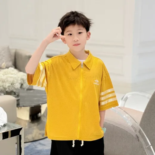 【100-160cm】二点セット 単品注文OK 通気性抜群 カジュアル 男の子 Ｔシャツ＋ショートパンツ セット