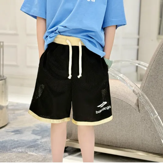 【100-160cm】二点セット 単品注文OK 通気性抜群 カジュアル 男の子 Ｔシャツ＋ショートパンツ セット