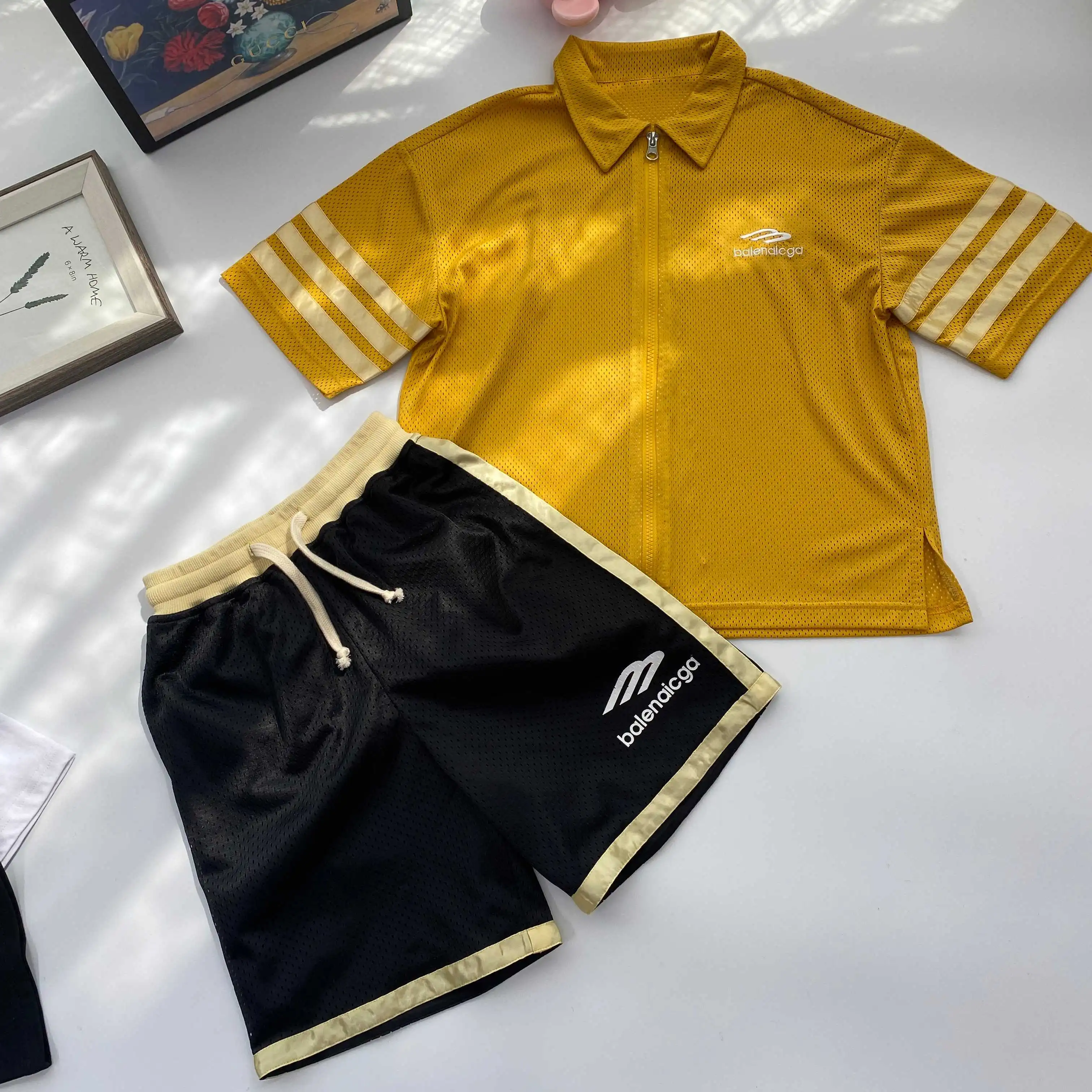 【100-160cm】二点セット 単品注文OK 通気性抜群 カジュアル 男の子 Ｔシャツ＋ショートパンツ セット