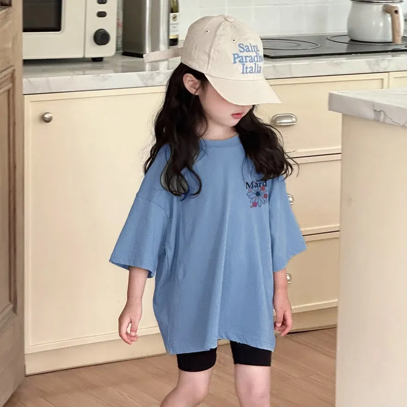 【90-160cm】おしゃれキッズ必見 おしゃれ ユニーク 合わせやすい 女の子 半袖Ｔシャツ