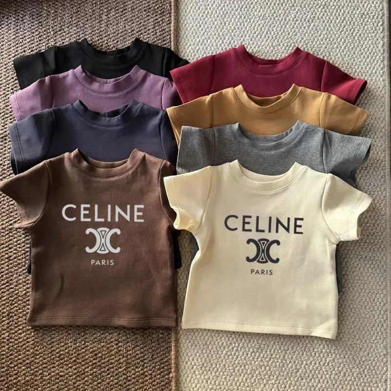 【90-150cm】おしゃれキッズ必見 ナチュラル 多色展開 着やすい 女の子 半袖 Ｔシャツ