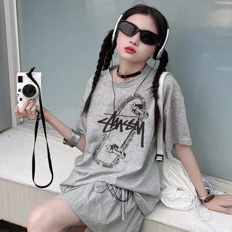 【90-160cm】絶対見逃さないで 大活躍 ユニーク カジュアル 女の子 半袖 Ｔシャツ