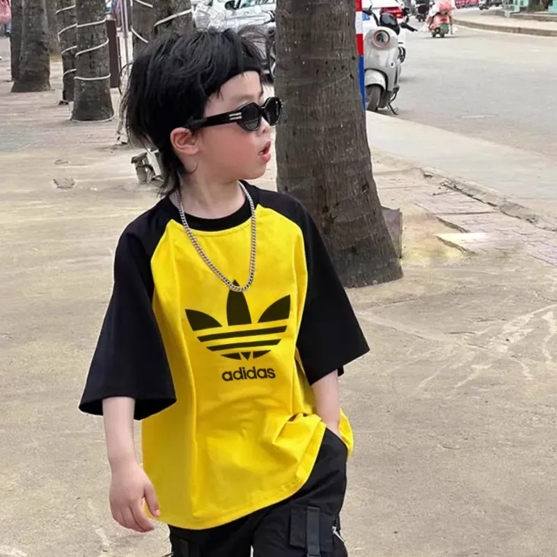 【100-150cm】目を奪われる 大活躍 カジュアル カッコイイ 快適 男の子 半袖 Ｔシャツ