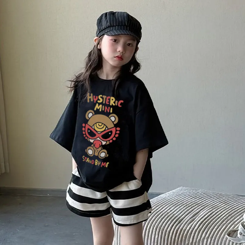 【90-160cm】人気上昇中 大活躍 トレンド 合わせやすい 女の子 半袖 Ｔシャツ