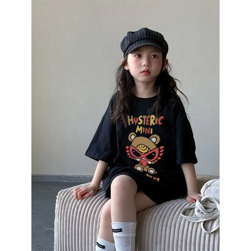 【90-160cm】人気上昇中 大活躍 トレンド 合わせやすい 女の子 半袖 Ｔシャツ