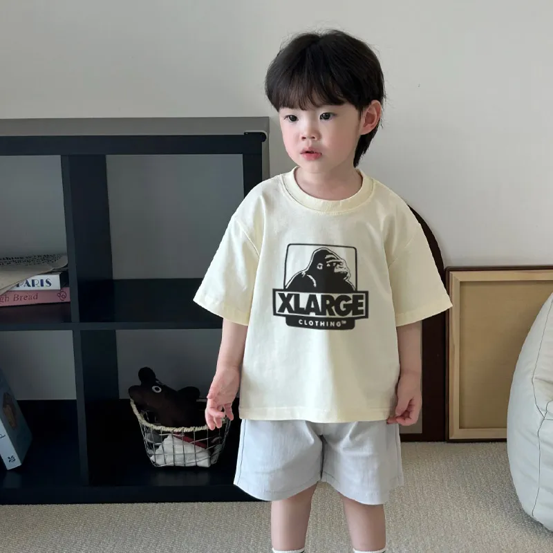 【90-150cm】絶対後悔しない 大人気 カジュアル 合わせやすい 男の子 半袖 Ｔシャツ