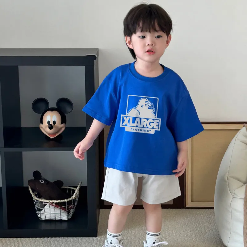 【90-150cm】絶対後悔しない 大人気 カジュアル 合わせやすい 男の子 半袖 Ｔシャツ