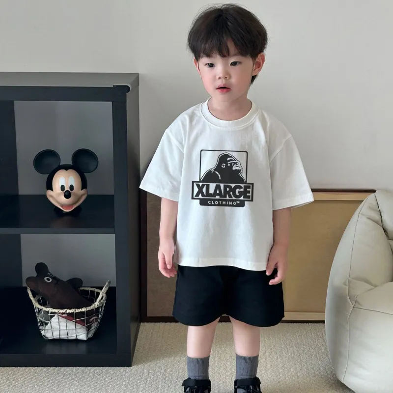 【90-150cm】絶対後悔しない 大人気 カジュアル 合わせやすい 男の子 半袖 Ｔシャツ