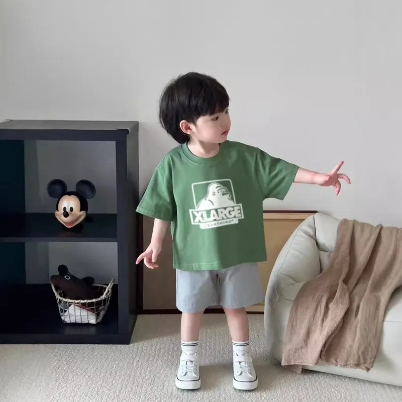 【90-150cm】絶対後悔しない 大人気 カジュアル 合わせやすい 男の子 半袖 Ｔシャツ
