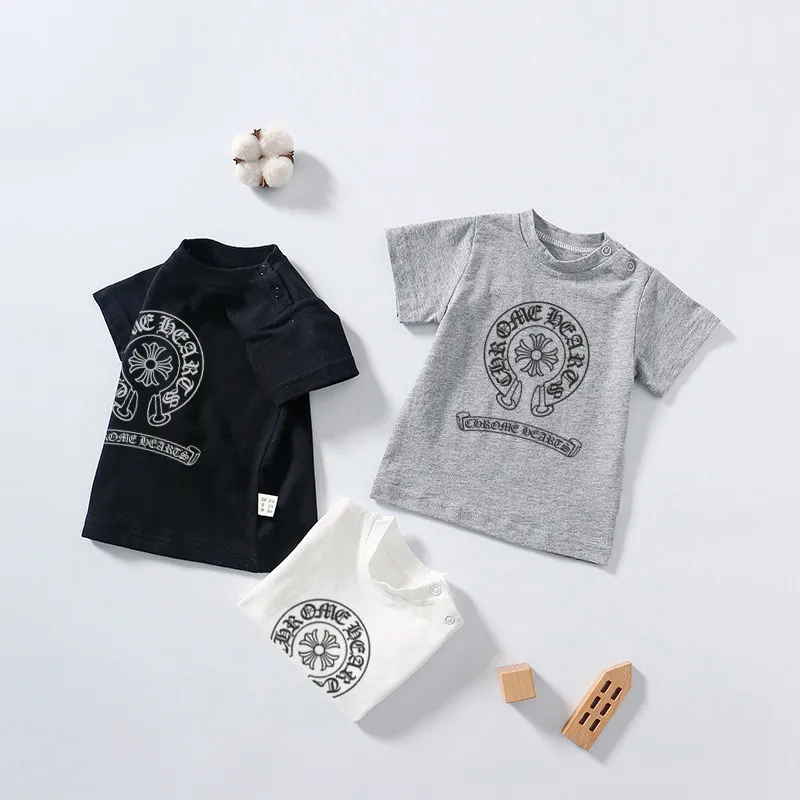 【66-90cm】人気上昇中 やわらかな素材 高品質　カジュアル ベビー 半袖 Ｔシャツ