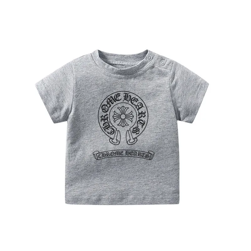 【66-90cm】人気上昇中 やわらかな素材 高品質　カジュアル ベビー 半袖 Ｔシャツ