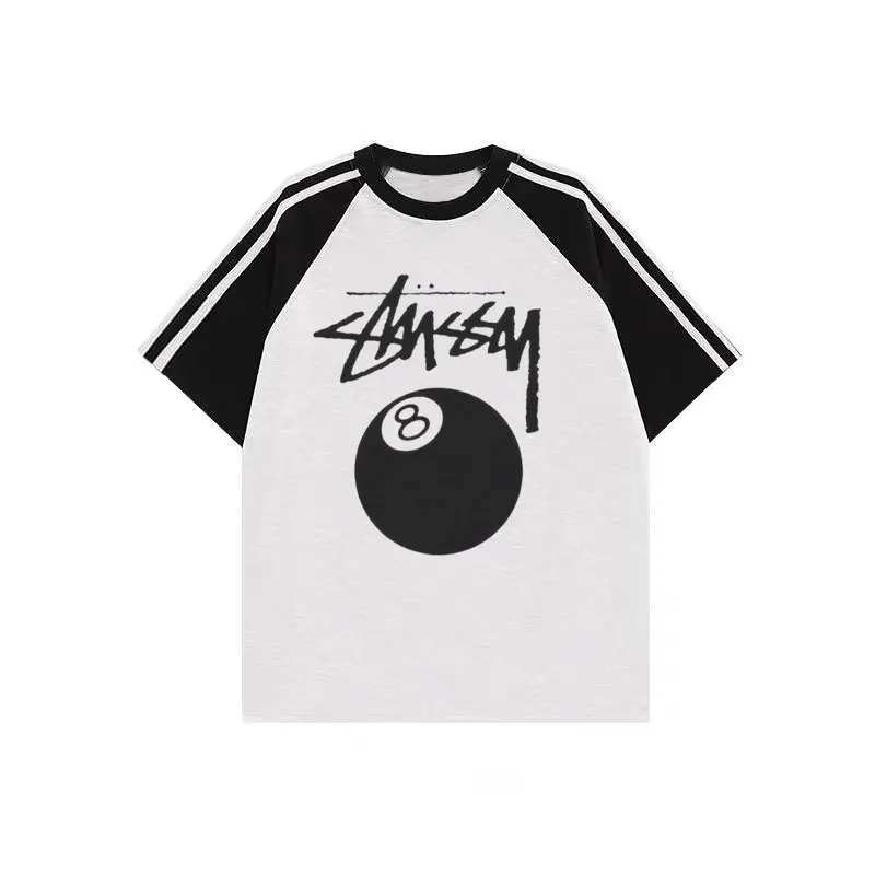 【110-160cm】目を奪われる 注目度UP 快適 配色 合わせやすい 半袖 Ｔシャツ