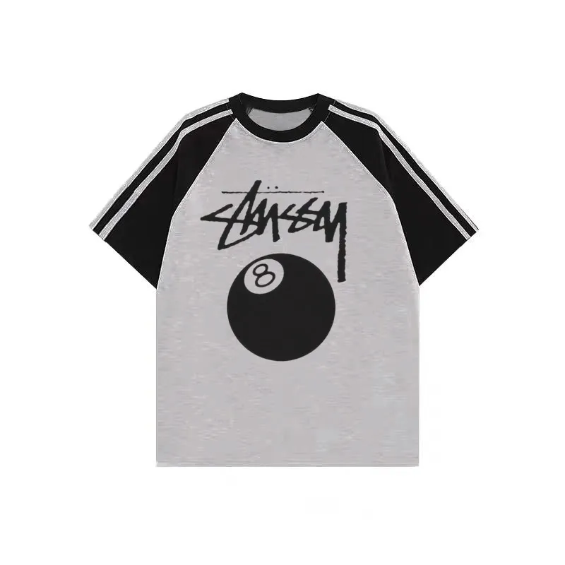【110-160cm】目を奪われる 注目度UP 快適 配色 合わせやすい 半袖 Ｔシャツ