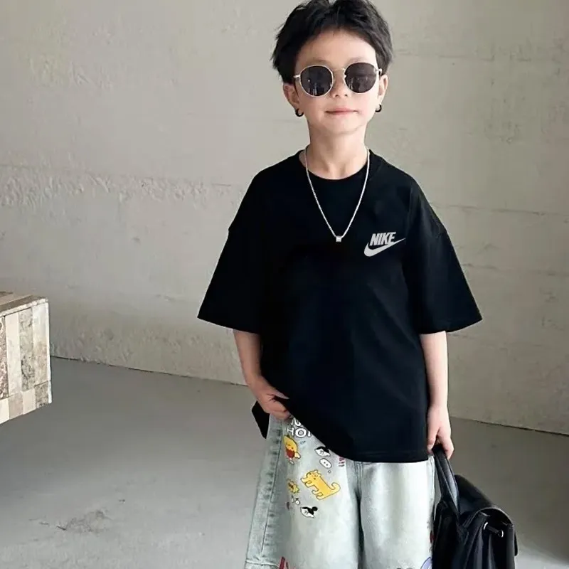 【90-160cm】コンフォート感抜群 トレンド カジュアル 着やすい 男の子 半袖 Ｔシャツ