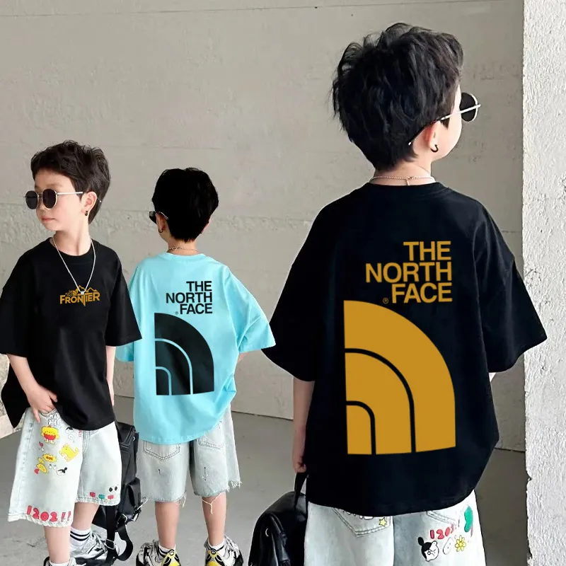 【90-160cm】リラックス感ある 大人気 プリント 着やすい 男の子 半袖 Ｔシャツ