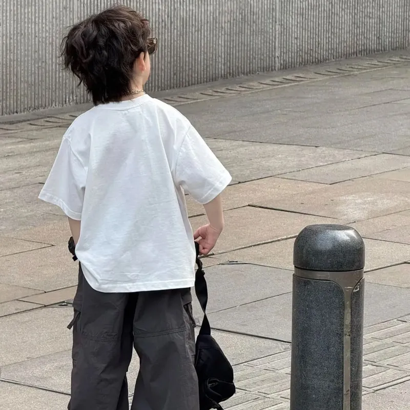 【90-160cm】存在感アップ  大活躍 カジュアル トレンド クール 男の子 半袖 Ｔシャツ