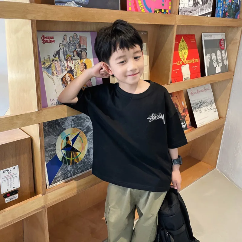 【90-160cm】絶対欲しい 取り入れたい カジュアル カッコイイ 男の子 半袖 Ｔシャツ