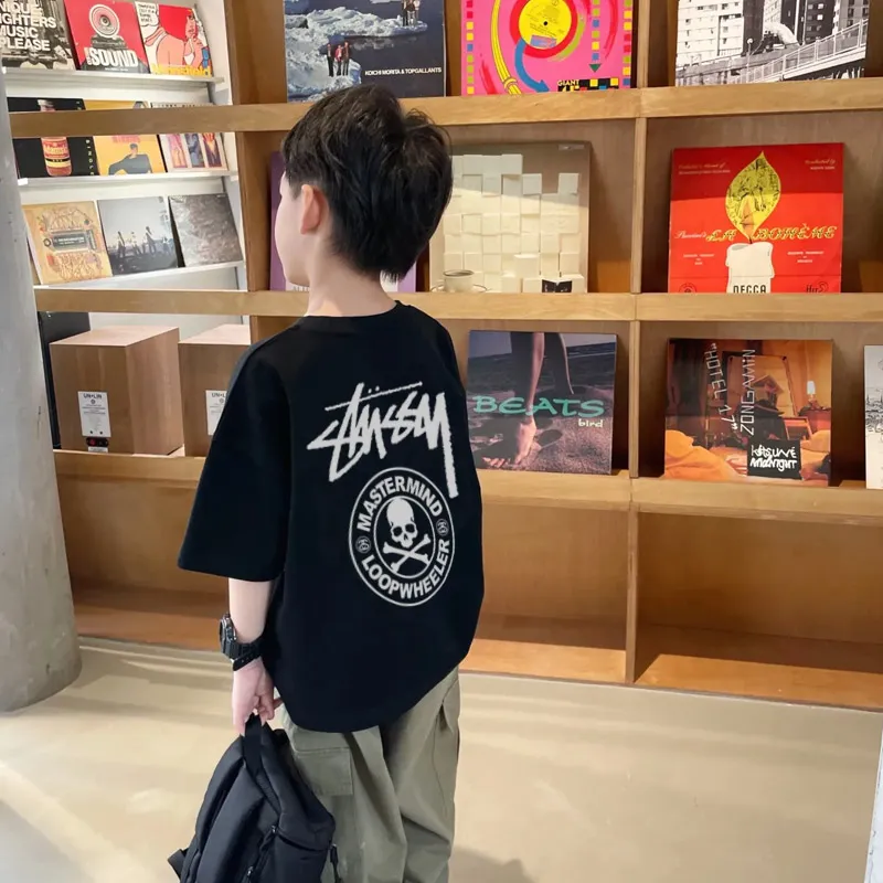 【90-160cm】絶対欲しい 取り入れたい カジュアル カッコイイ 男の子 半袖 Ｔシャツ