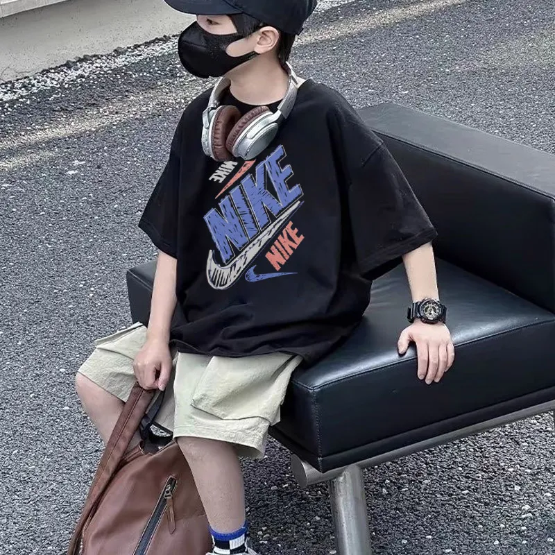 【90-160cm】元気いっぱい スタイリッシュ カジュアル 着やすい 男の子 Tシャツ