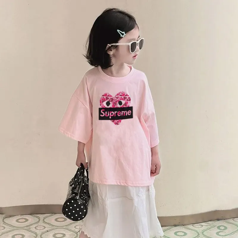 【90-160cm】絶対欲しい  大活躍 可愛い  カジュアル 着やすい 女の子 半袖 Ｔシャツ