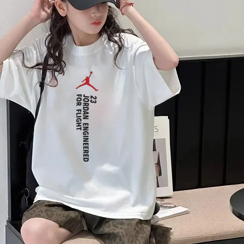 【90-160cm】おすすめ 注目度UP トレンド  シンプル ユニセックス 半袖 Ｔシャツ